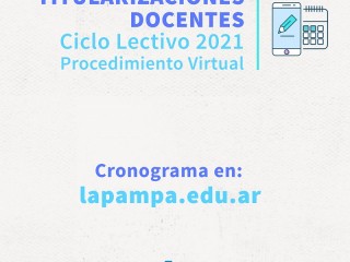 Anuncian cronograma de Titularizaciones Docentes Virtuales 